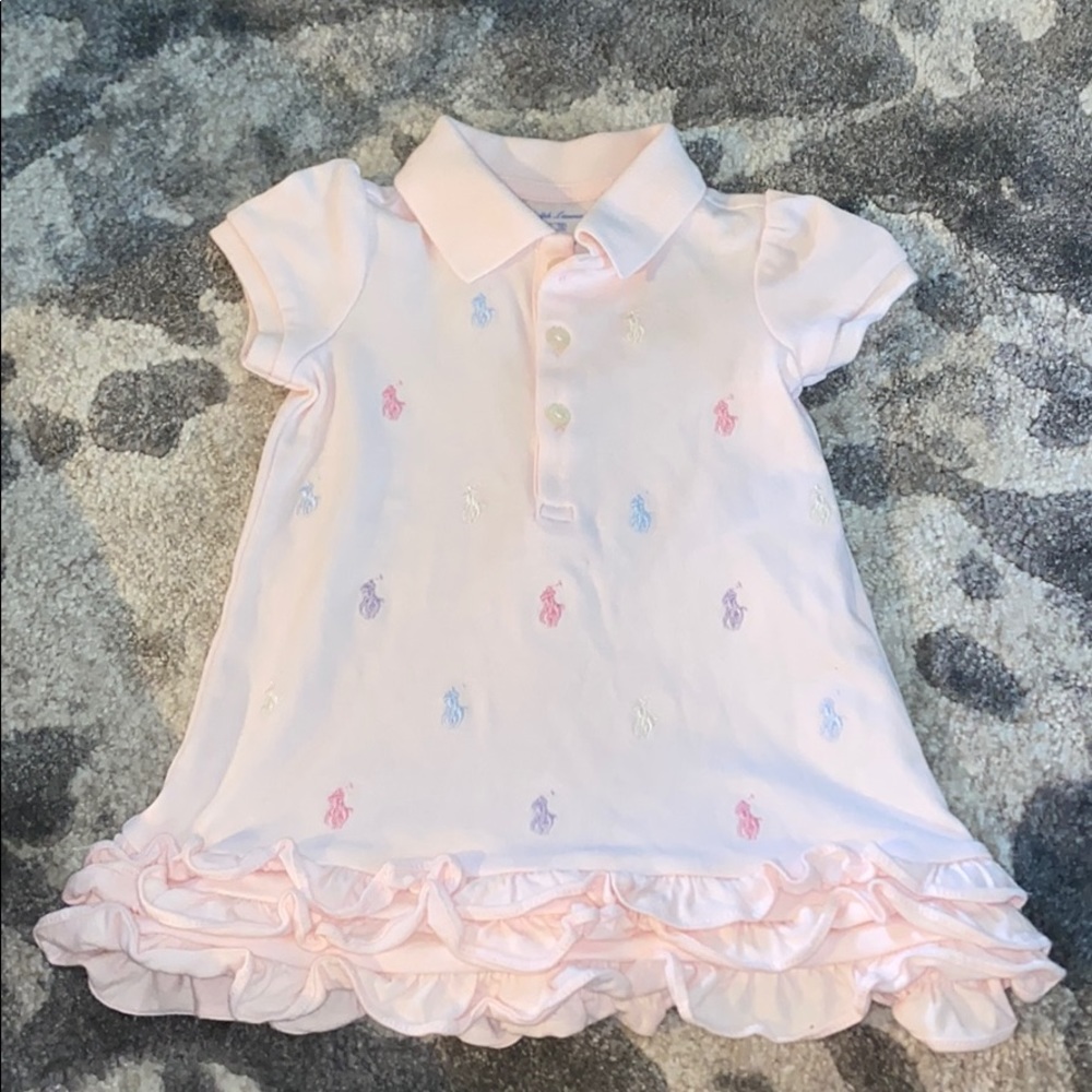 Baby girl polo dress